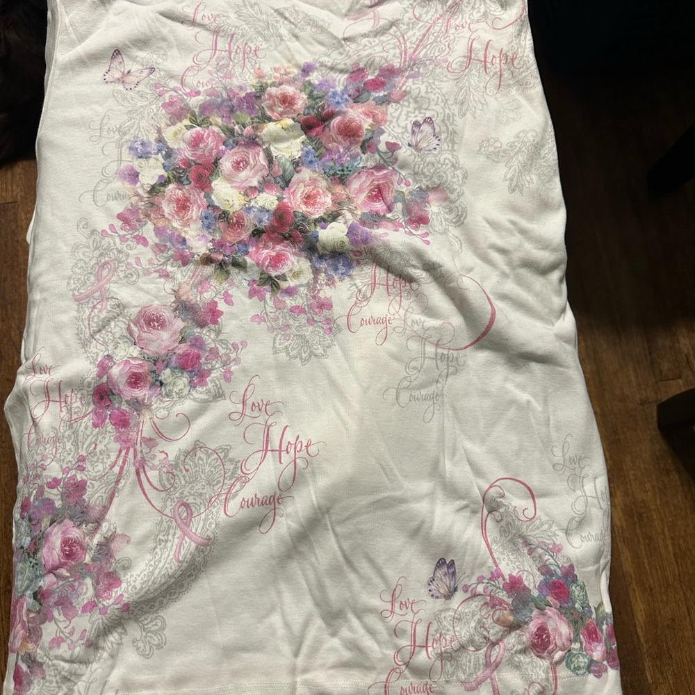 Women’s breast cancer awareness long sleeve shirt